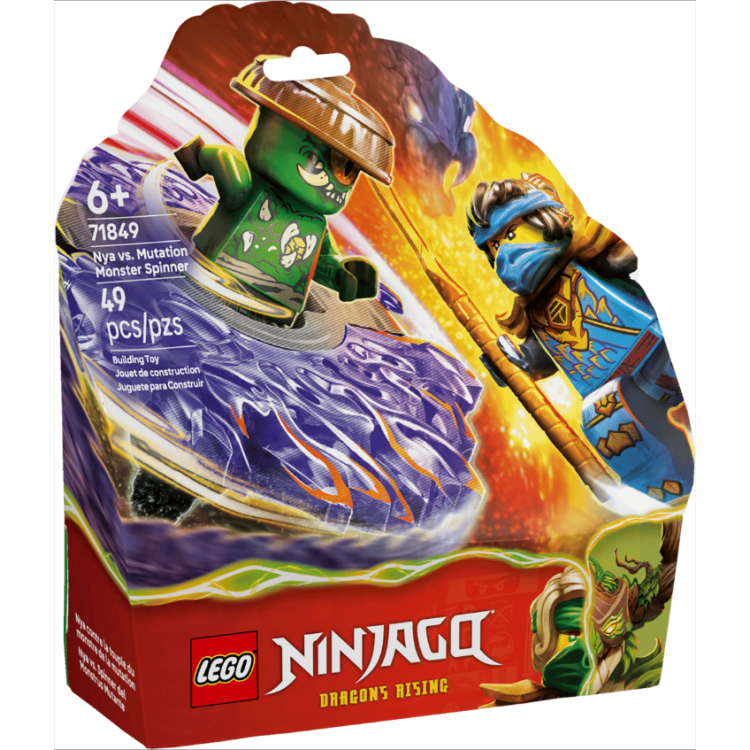 LEGO Ninjago – Nya vs. spinner mutantnej príšery